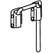 National Mfg. N238998 Sliding Door Latch