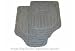 WeatherTech Profile II Rubber Floor Mat,Gray