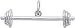 Jewelry : Barbells Charm by Rembrandt Charms