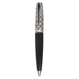 PierreBelvedereMiniCheckeredBallpointPen,Black/White(679850)
