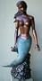 Outdoor Bronze Mermaid Fountain