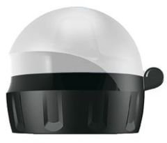 Sigg Active Bottle Top - Color: White Transparent