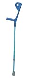 Drive Medical Euro Style Light Weight Forearm Crutch, Blue, Adult