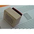 Mini Guitar Chord Stamp (5 Frets) Rubber Stamp