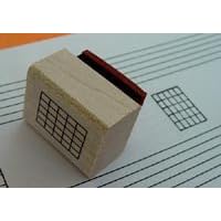 Mini Guitar Chord Stamp (5 Frets) Rubber Stamp