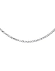 Solid Wheat Chain Sterling Silver Ch266 20 Inch