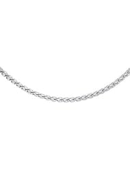 Solid Wheat Chain Sterling Silver Ch266 18 Inch