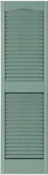 14.1 2 x 47 Exterior Plastic Louvered Shutter