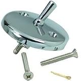 Overflow Plate with Trip Lever