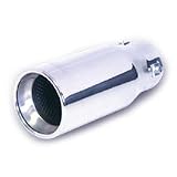 3A Racing 62-2416 Stainless Exhaust Tip Round Bolt-On Truck 3 Inlet X 9 by 3A Racing