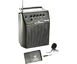 NADY WA-120LT Portable Wireless Public Address System with Hand-Held Mic/Transmitter with Lavaliere Mic (NADY WA120LT)
