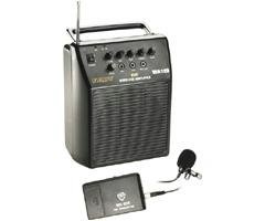 NADY WA 120LT Portable Wireless Public Address System with Hand Held Mic Transmitter with Lavaliere Mic