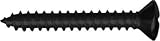 STRAP BUTTON SCREW BLACK (BAG OF 6 )