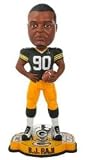 NFL BJ Raji Green Bay Packers Super Bowl XLV Champions Ring Base Bobblehead