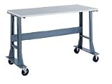 72 X 30 Mobile Workbench W/Fixed Flared Legs