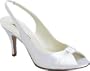 Colorful Creations Women's Karla Wedding Shoes,White Satin,5 B