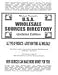 U.S.A. Wholesale Sources Directory