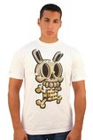MF08TS309-WHITE-MAD MONEY S/S T-SHIRT--S