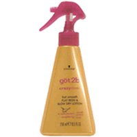 Got 2b CrazySleek Hot Smooth Flat Iron and Blow Dry Lotion 8.5 fl oz (250 ml)