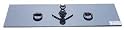Curt Manufacturing C-55 Flat Hitch Plate 13 In X 48 In W/2 1/2 In Welded D-Rings