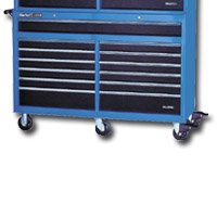 13 Drawer Red Mobile Tool Cabinet 56"