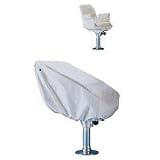 garden chairs sale-Helm Chair Cover Soft White Vinyl w/ Vents  Free Shipping