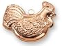 Old Dutch International 7-3/4-by-7-Inch Solid Copper Hen Mold, 12 Ounces