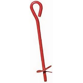 Midwest Air Tech #901113A 3x30 RED Earth Anchor by MIDWEST AIR TECH IMPORT