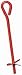 Midwest Air Tech #901111A 3x15 RED Earth Anchor