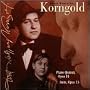 Korngold: Piano Quintet; Suite