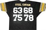 Steel Curtain autographed Football Jersey (Pittsburgh Steelers) Joe Greene, Dwight White, L.C. Greenwood, and Ernie Holmes