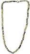 Jewelry Necklace In Flourite Gemstone Healing Beads Handmade Jewelry Indian style 17 inches (fluorite007)