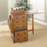 Bill Payer's Desk-Oak