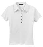 Port Authority Signature - Ladies Pima Cotton Fine Knit Sport Shirt White-XXL