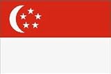Singapore Flag Polyester 3 ft. x 5 ft.