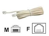 StarTech RJ11EXT25 RJ11 Telephone Extension Cable (25 Feet)