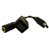 S-Five Brand 3.5mm Mini USB  Stereo headset Y adapter with input charging socket [For HTC Touch Phones and similar]