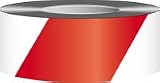 Striped Marking Tape, 2 x 108-ft. - RED WHITE STRIPE