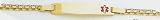 14kt Childs Medical ID Bracelet -XM419