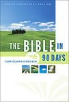 The Bible in 90 Days: Cover to Cover in 12 Pages a Day (New International Version) [Large Print] [Hardcover]