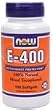 NOW 100% Natural Vitamin E- 400 IU from Mixed Tocopherols