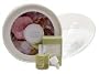 Crabtree & Evelyn Spring Rain Potpourri in Handcrafted Blown Glass Bowl