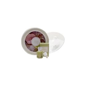 Crabtree & Evelyn Spring Rain Potpourri in Handcrafted Blown Glass Bowl