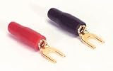 Terminals & Kits: Gold Spade 14-12 AWG #8 2 Pair