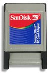 SANDISK COMPACTFLASH PCMCIA PC CARD ADAPTER SDCF-38
