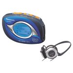 Remanufactured Panasonic SVSW30A Shockwave 256MB MP3 Player with FM Tuner