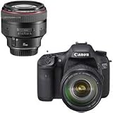 Canon EOS-7D Digital SLR Camera / Lens Kit with EF 28-135mm f/3.5-5.6 IS USM Standard Zoom Lens and EF 85mm f/1.2L II USM Lens