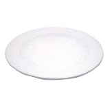 PLATE RE 12, CS 1/DZ, 07-0196 VERTEX CHINA CHINA CREAM WHITE