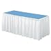 Table Set  Linen Like Table Skirting, White, 29 x 14 ft. (TBLLS2914WH) Category: Party Tablecovers and Skirts