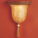 Murray Feiss Wall Sconces Wall Sconce (1 Bulb) Jules Verne Brulee Gold